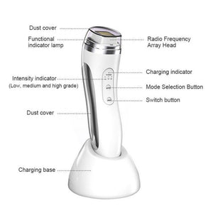 Rechargeable RF Dot Matrix Facial Skin Tightening Wrinkle Removal Beauty Machine - Beautyic.co.uk
