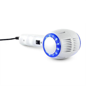 Blue LED Hot Cold Hammer Skin Tightening Shrink Pore Face Care Beauty Machine - Beautyic.co.uk