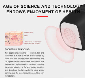 Mini HIFU Ultrasonic RF Anti Cellulite Anti Wrinkle Skin Lifting Massager - Beautyic.co.uk