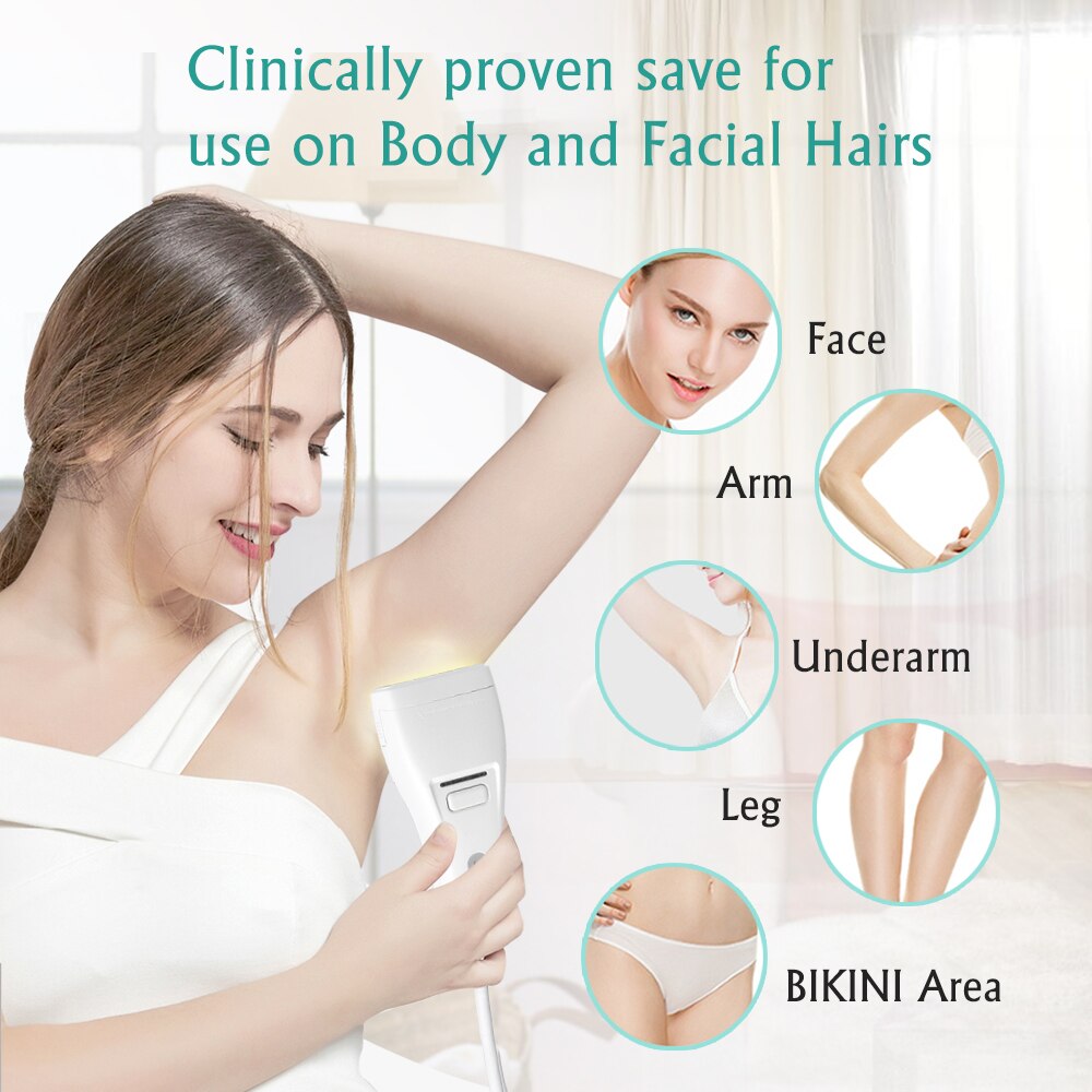 Elight IPL Permanent Hair Removal Epilator Skin Rejuvenation Beauty Machine - Beautyic.co.uk