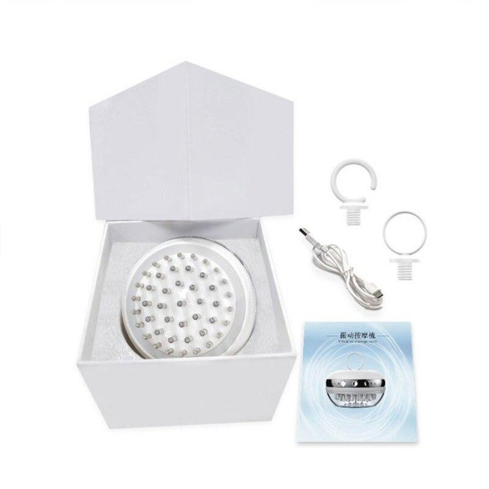 EMS Electric Liquid Import Hair Regrowth Comb Head Massager - Beautyic.co.uk