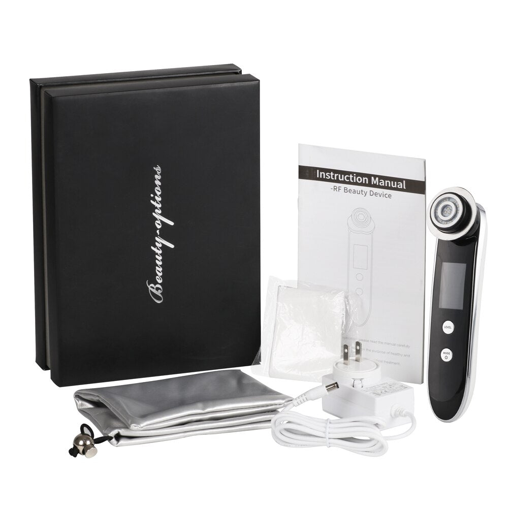 LED RF EMS Ion Skin Care Facial Beauty Massager for Home Use - Beautyic.co.uk