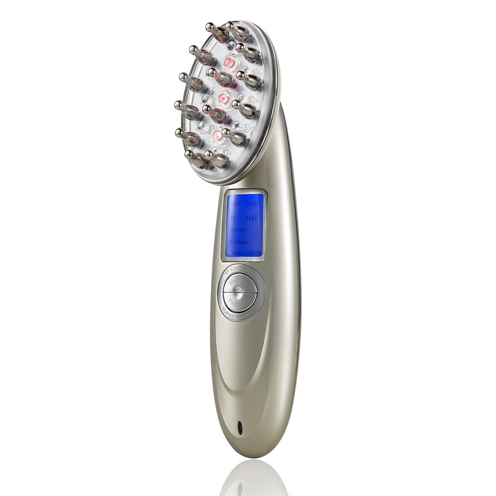 Laser Hair Growth Comb RF Hair Massage Brush Comb - Beautyic.co.uk