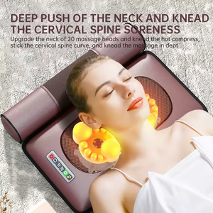 Electric Massage Mattress, Full Body Vibration Massage, Graphene Heating, Infrared Therapy, 96 Massage Heads, 3 Levels, Pain Stress Relief Cushion