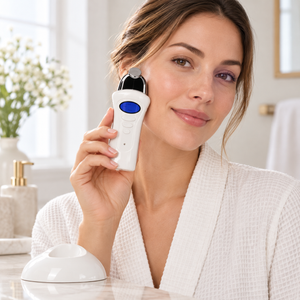 Microcurrent Facial Device shown during preparation