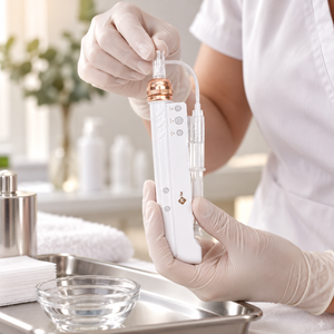 Hydra Pen Microneedling Device shown during preparation