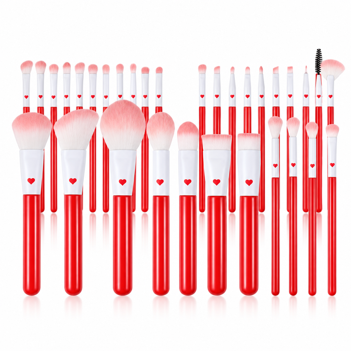 Professional Makeup Brush Set on a white background