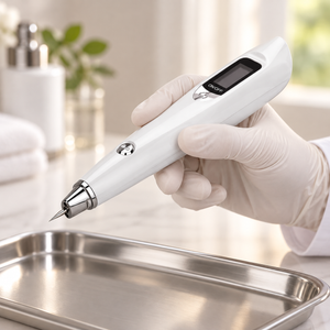 Plasma Pen for Mole & Skin Tag Removal shown during preparation