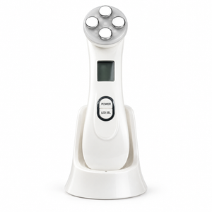 LED Light Therapy Facial Device on a white background