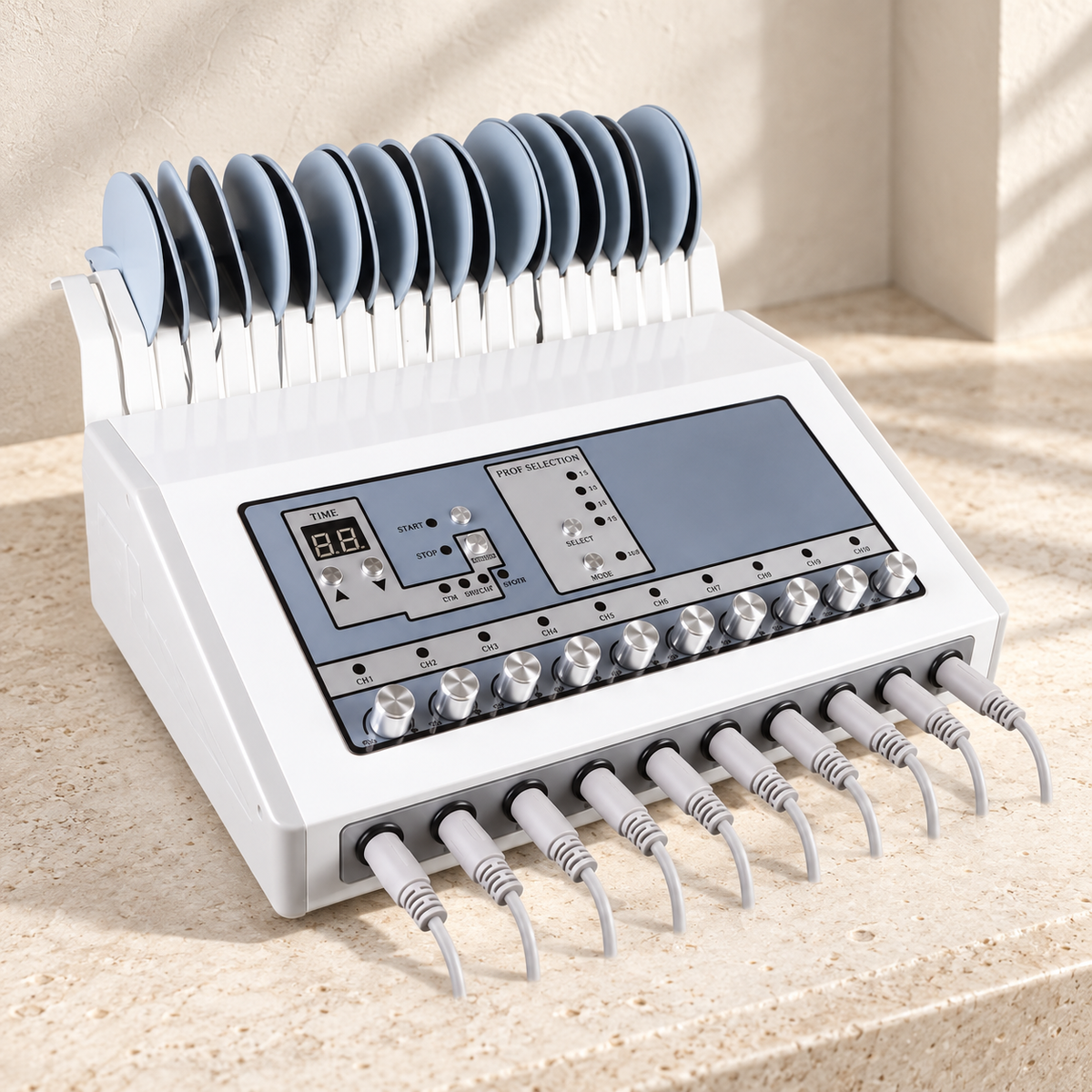 Microcurrent Body Sculpting Device – Slimming & Skin Tightening Tool — product presentation