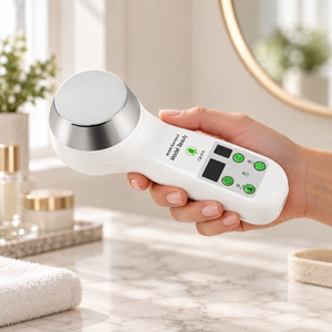 Ultrasonic Cavitation Slimming Device shown during preparation