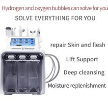 Load image into Gallery viewer, Hydrogen Oxygen Facial Beauty Machine 6 in 1 Hydro Dermabrasion Machine for Deep Cleaning - Beautyic.co.uk
