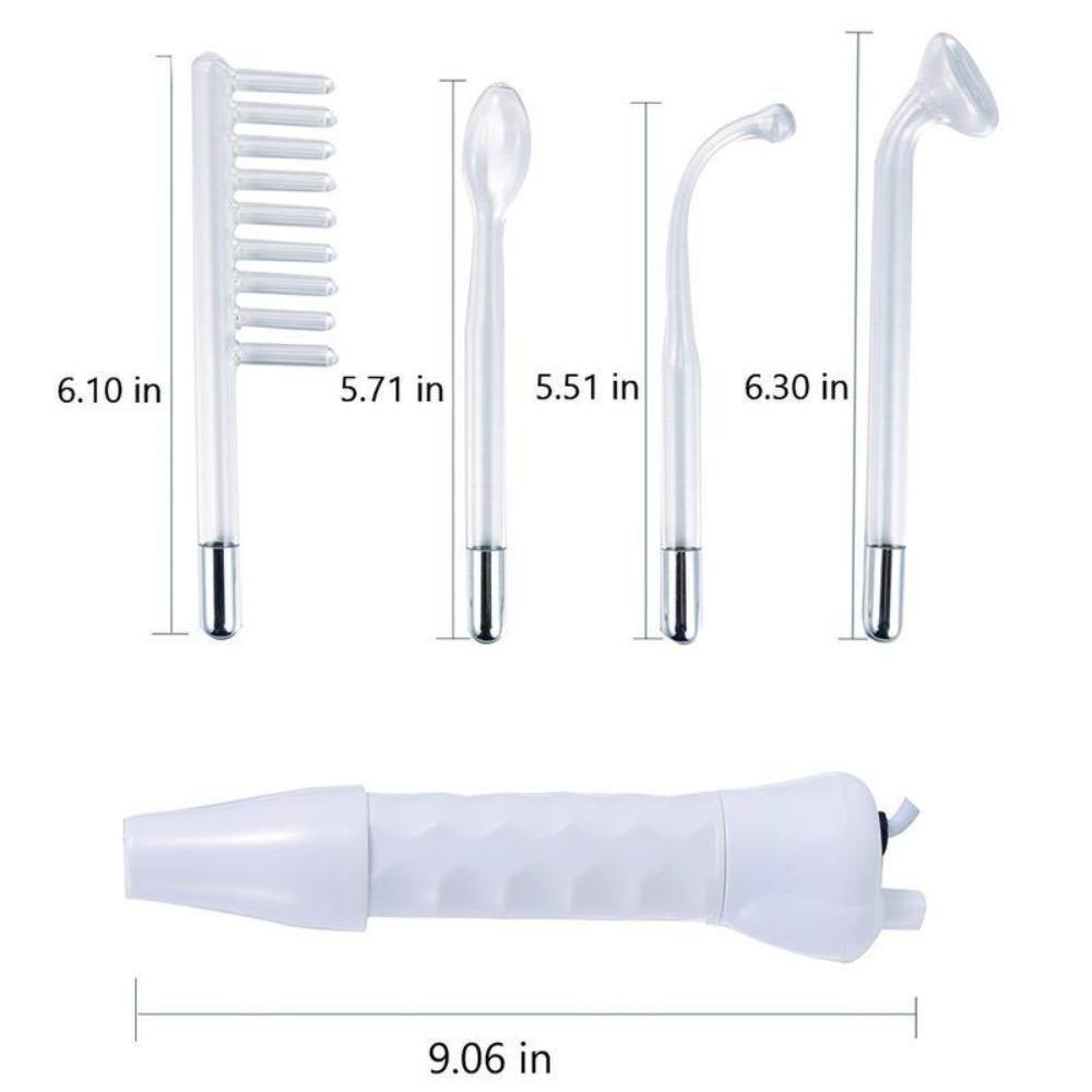 Portable Handheld High Frequency Skin Therapy Wand Machine - Beautyic.co.uk