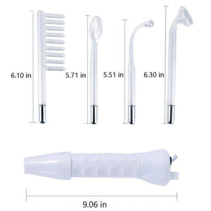 Portable Handheld High Frequency Skin Therapy Wand Machine - Beautyic.co.uk