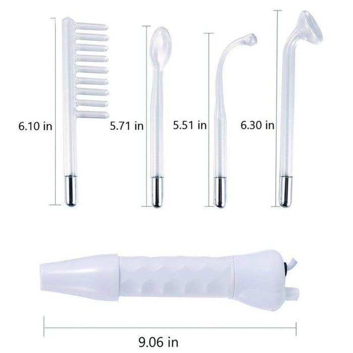Portable Handheld High Frequency Skin Therapy Wand Machine - Beautyic.co.uk