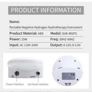 Foot Spa Bath Massager Ion Detox Cleanse Ionic Foot Bath Machine - Beautyic.co.uk