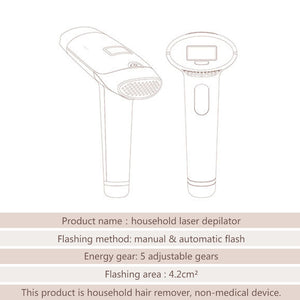 Lescolton T009i Depilator a Laser 400000 Pulsed IPL - Beautyic.co.uk