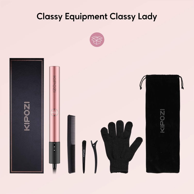 Professional Hair Striaghtener Instant Heating Flat Iron - Beautyic.co.uk