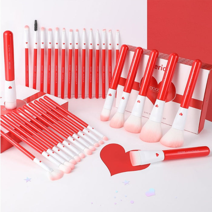 Docolor Love Collection Professional Makeup Brushes - Beautyic.co.uk