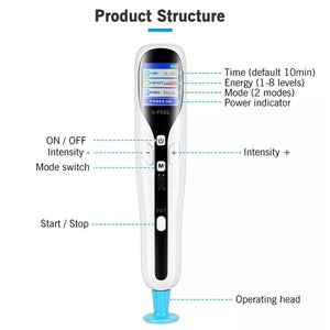 Ozone Plasma Pen Freckle Remover Machine LCD - Beautyic.co.uk