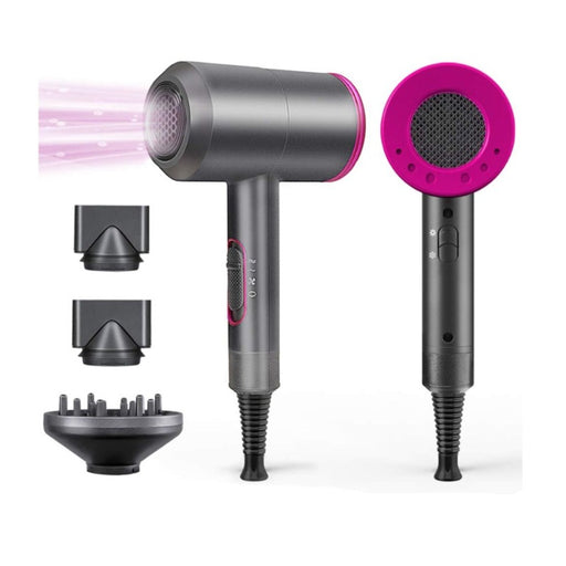 Yoodragons Anion Professional Hair Dryer Blow Drier Hot Cold Wind Temperature Control Hair Dryers Salon Style Tool For Hair - Beautyic.co.uk