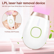 Load image into Gallery viewer, Hair Removal IPL Laser Epilator Facial Cleanser - Beautyic.co.uk
