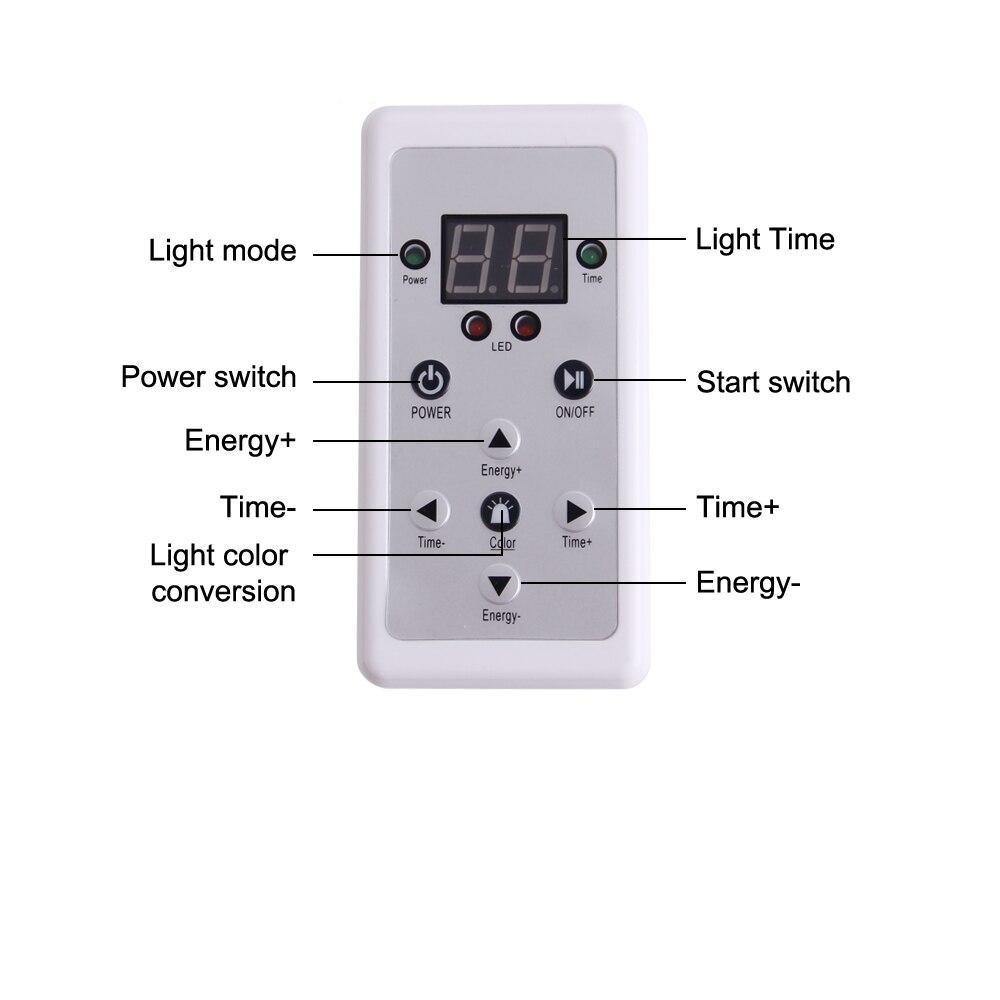 3/7 Colors Light LED Facial Mask Skin PDT Rejuvenation Home Salon Mask - Beautyic.co.uk