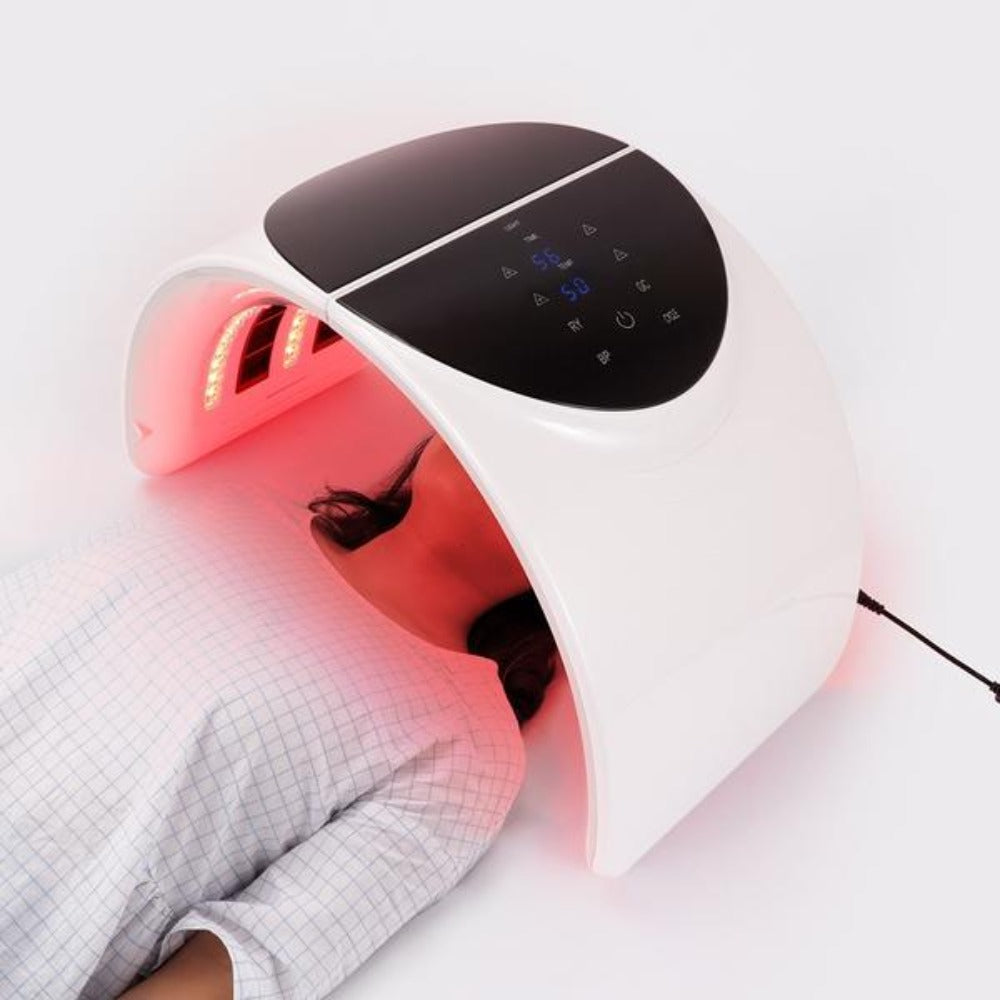 Foldable 7 Colors Photon PDT Led Light Acne Treatment Facial Mask - Beautyic.co.uk