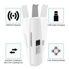 Load image into Gallery viewer, Ultrasonic Skin &amp; Face Scrubber - Beautyic.co.uk
