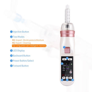 Mesotherapy EZ Negative Pressure Meso Gun Beauty Machine - Beautyic.co.uk