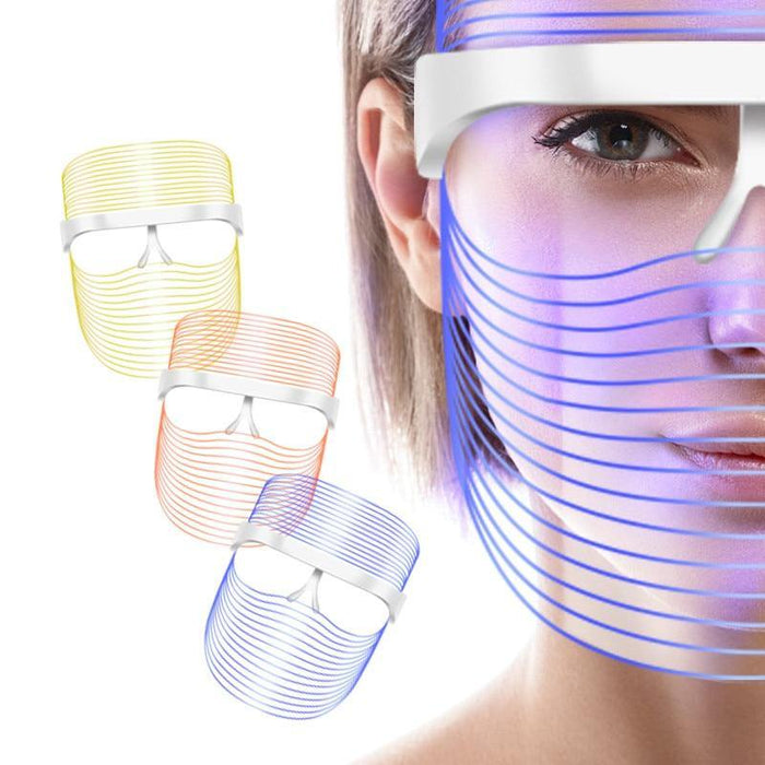LED Light Therapy Wireless Facial Shield - Beautyic.co.uk