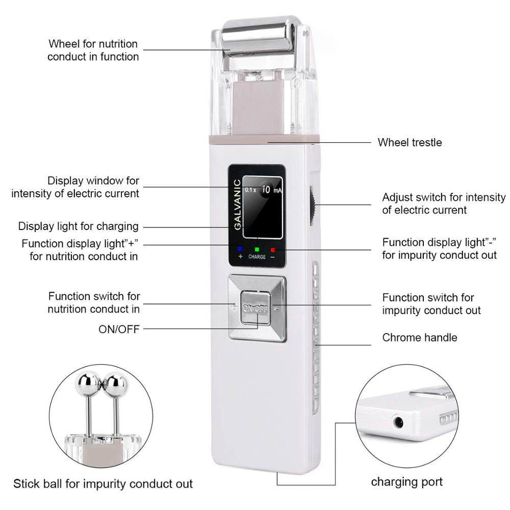 Roller Skin Care Firming Tighten Massager Machine - Beautyic.co.uk
