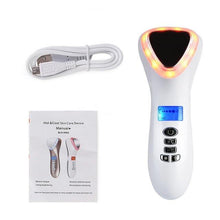 Load image into Gallery viewer, Ultrasonic LED Hot Cold Hammer Facial Lifting Vibration Massager - Beautyic.co.uk
