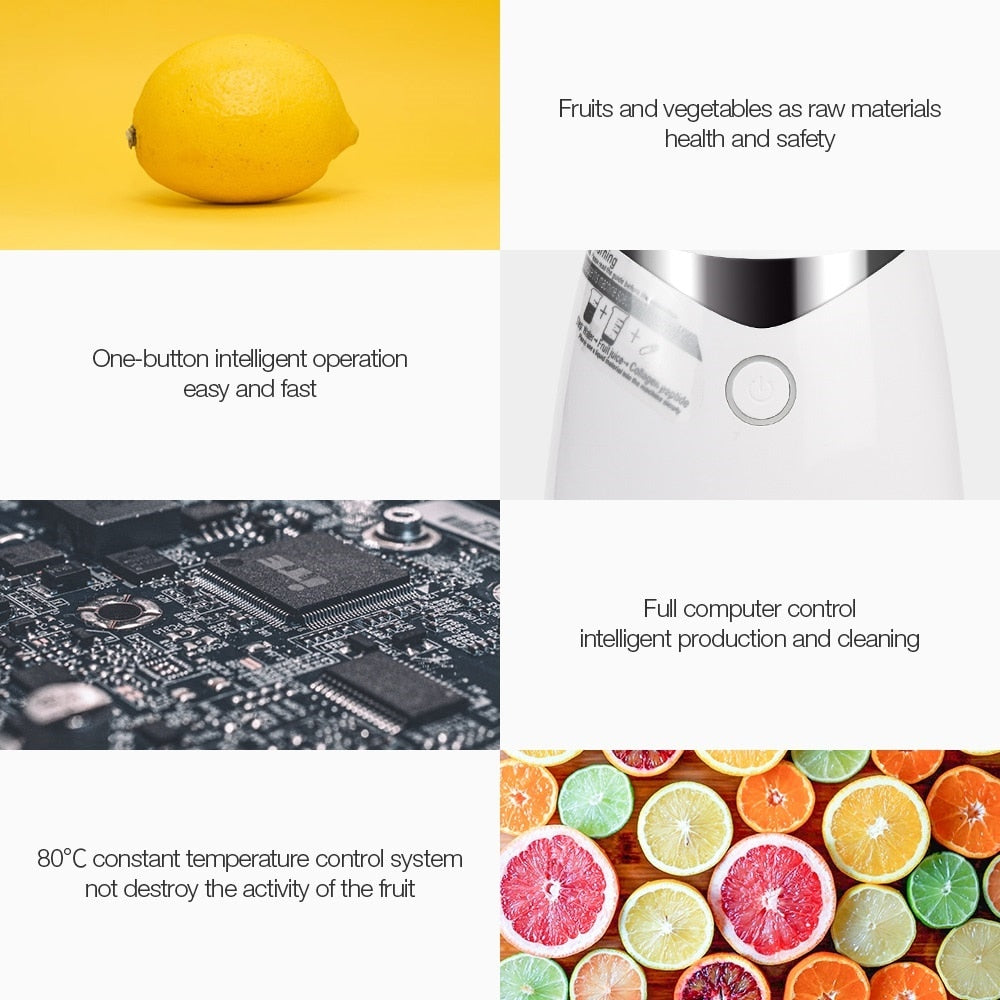 DIY Automatic Organic Fruit Vegetable Face Mask Maker Machine - Beautyic.co.uk