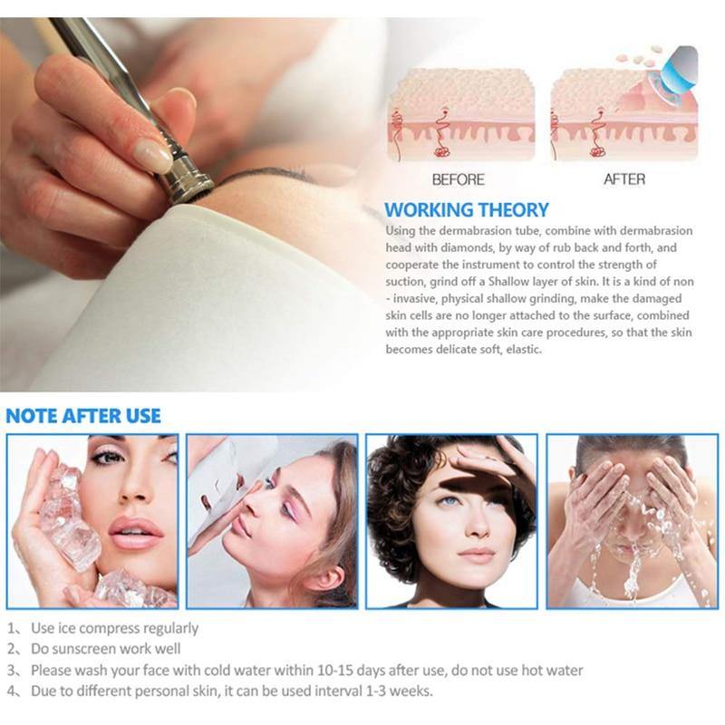3 in 1 Diamond Microdermabrasion Machine Vacuum Spray Dermabrasion Therapy Machine - Beautyic.co.uk