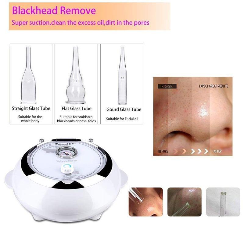 3 in 1 Diamond Microdermabrasion Machine Vacuum Spray Dermabrasion Therapy Machine - Beautyic.co.uk