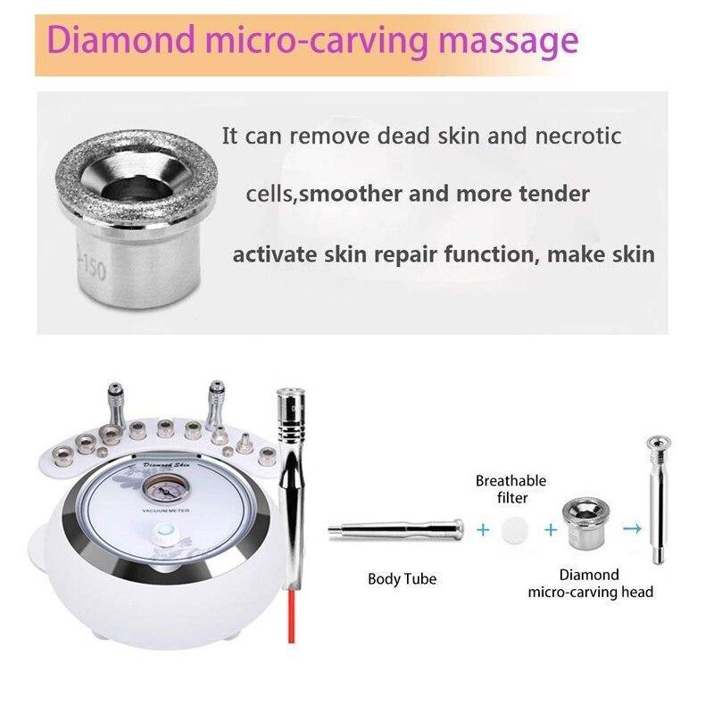 3 in 1 Diamond Microdermabrasion Machine Vacuum Spray Dermabrasion Therapy Machine - Beautyic.co.uk