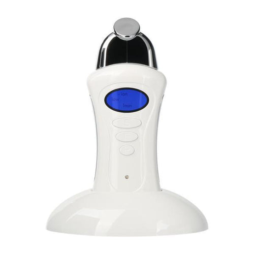 Mini Microcurrent Ion Galvanic Face Spa Device with 3 Massage Heads - Beautyic.co.uk
