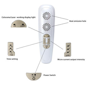 3 in 1 Bio-Microcurrent LED Laser Hair Regrowth Treatment Device - Beautyic.co.uk