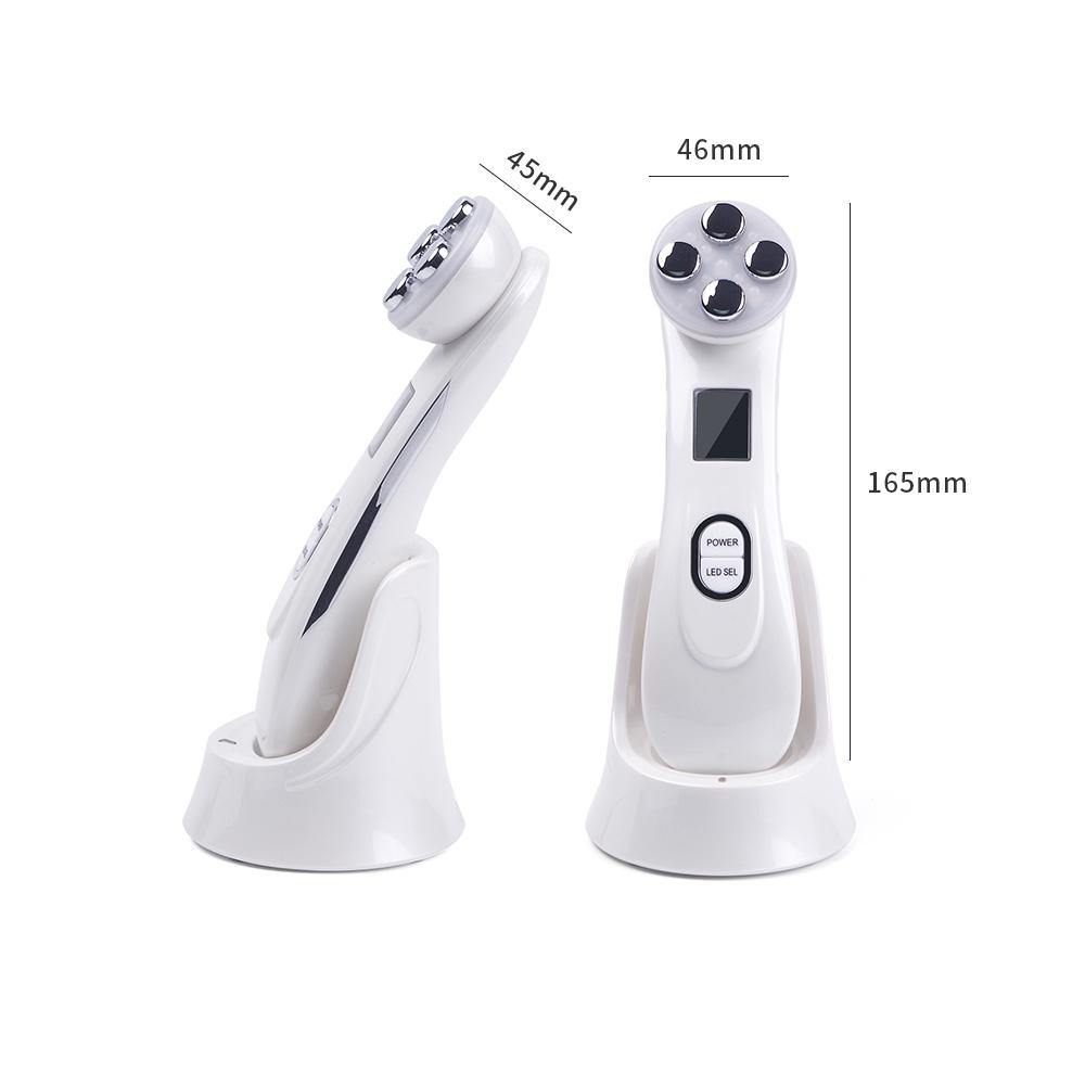 5 IN 1 LED Light Facial Therapy For Acne Wrinkle Skin Tightening Device - Beautyic.co.uk