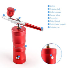 Load image into Gallery viewer, Portable Airbrush Makeup Kit With Compressor Spray Gun for Face Skin Care - Beautyic.co.uk
