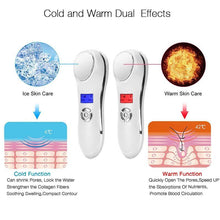 Load image into Gallery viewer, Ultrasonic Facial Hot Cold Sound Wave Skin Tightening Wrinkles Acne Removal Machine - Beautyic.co.uk
