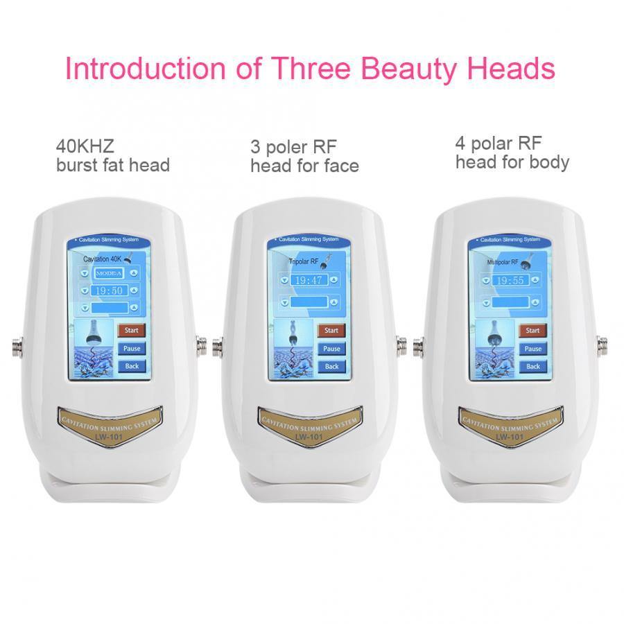 40K RF Radio Frequency Cavitation Ultrasonic Weight Loss Machine - Beautyic.co.uk