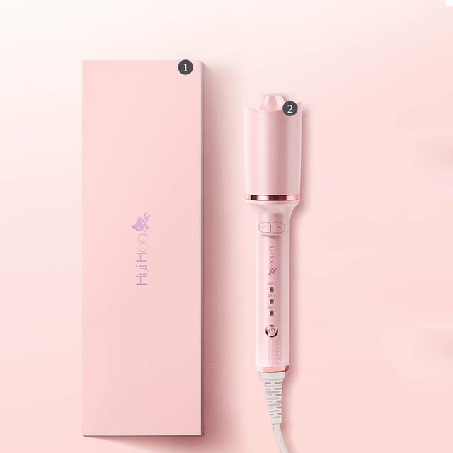 Automatic Rotate Hair Curler Ceramic Curling Iron - Beautyic.co.uk