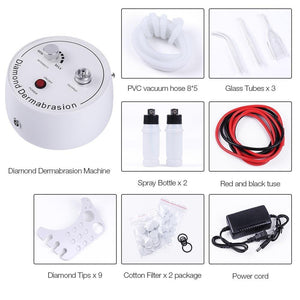3 in 1 Diamond Microdermabrasion Dermabrasion Facial Peeling Beauty Machine - Beautyic.co.uk