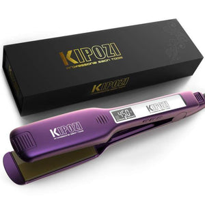 Hair Straightener Titanium Straightener With Digital LCD Display - Beautyic.co.uk
