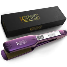 Load image into Gallery viewer, Hair Straightener Titanium Straightener With Digital LCD Display - Beautyic.co.uk
