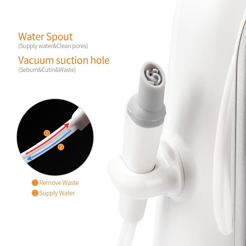 Blackhead Remover Pore Vacuum Water Oxygen Jet Beauty Machine Multifunctional Facial Suction Machine Cleaning Microdermabrasion Skin Care Instrument - Beautyic.co.uk