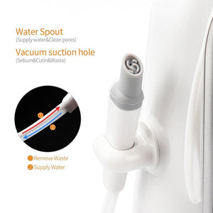 Blackhead Remover Pore Vacuum Water Oxygen Jet Beauty Machine Multifunctional Facial Suction Machine Cleaning Microdermabrasion Skin Care Instrument - Beautyic.co.uk