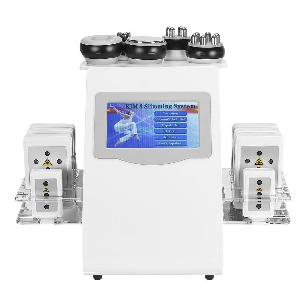 6 in 1 Ultrasonic Cavitation RF Vacuum Slimming Cellulite Machine - Beautyic.co.uk